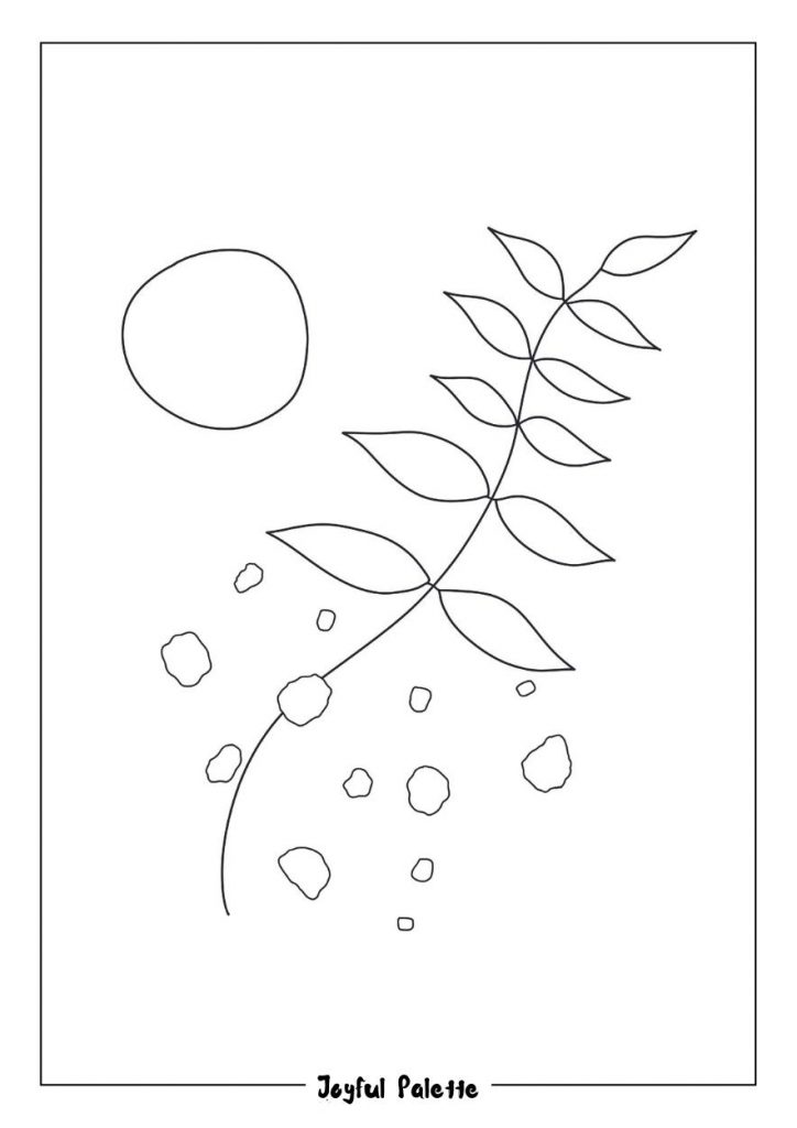 Bohemian Colouring Page