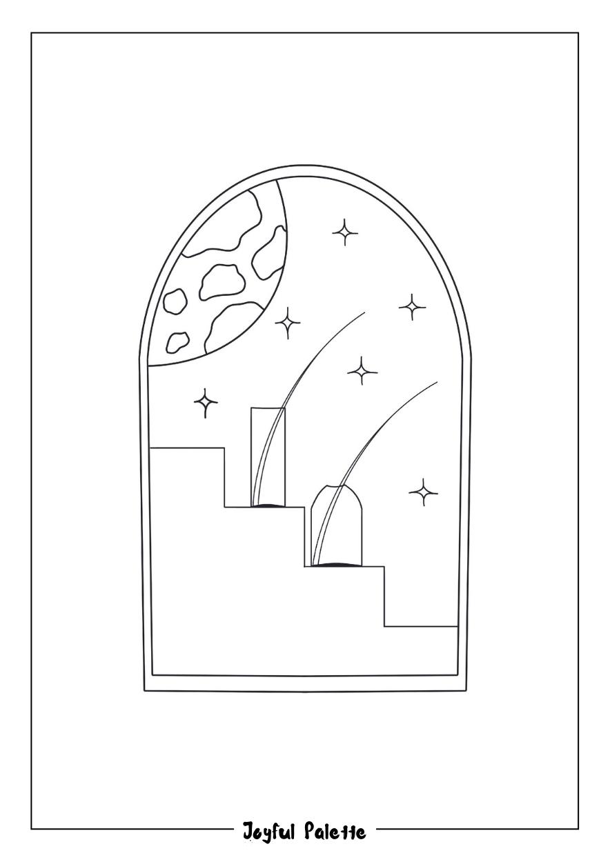 celestial coloring pages
