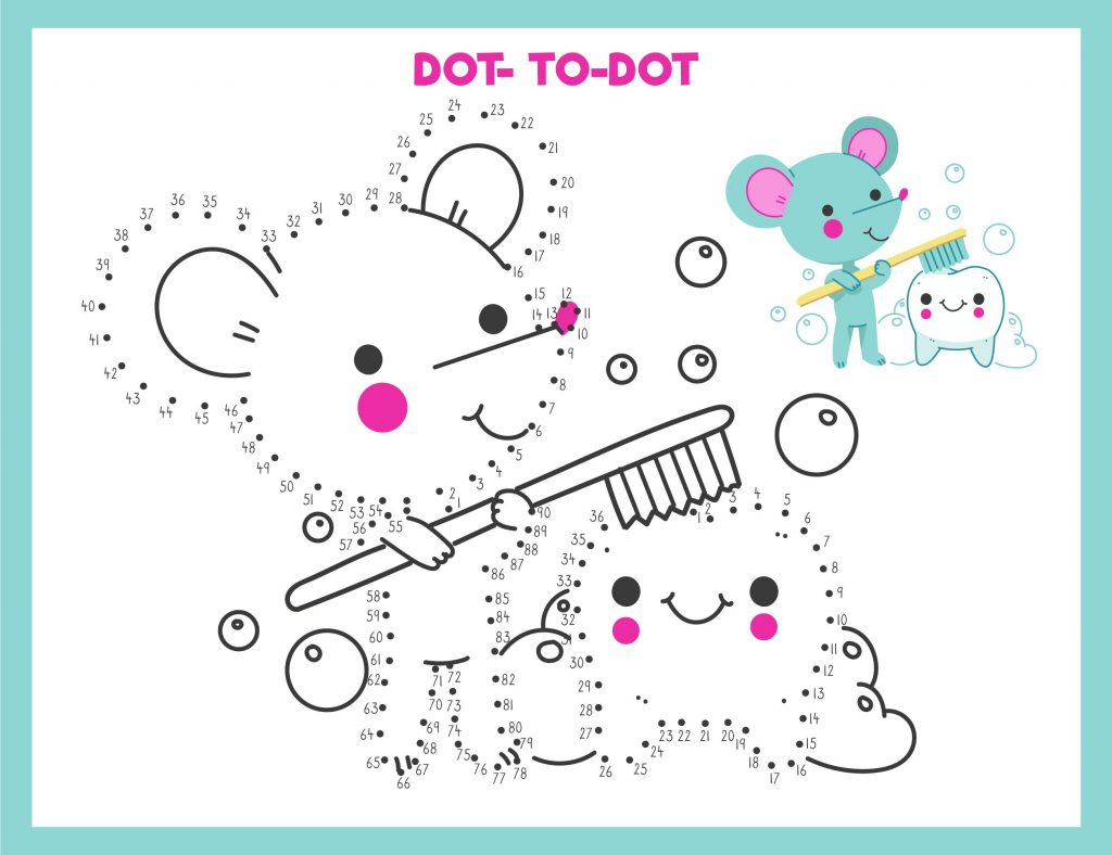 Dentist Dot to Dot Page