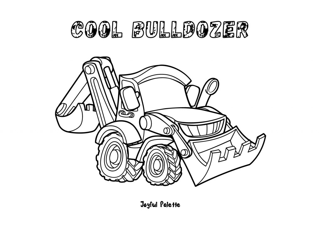 Construction Vehicles Coloring Pages