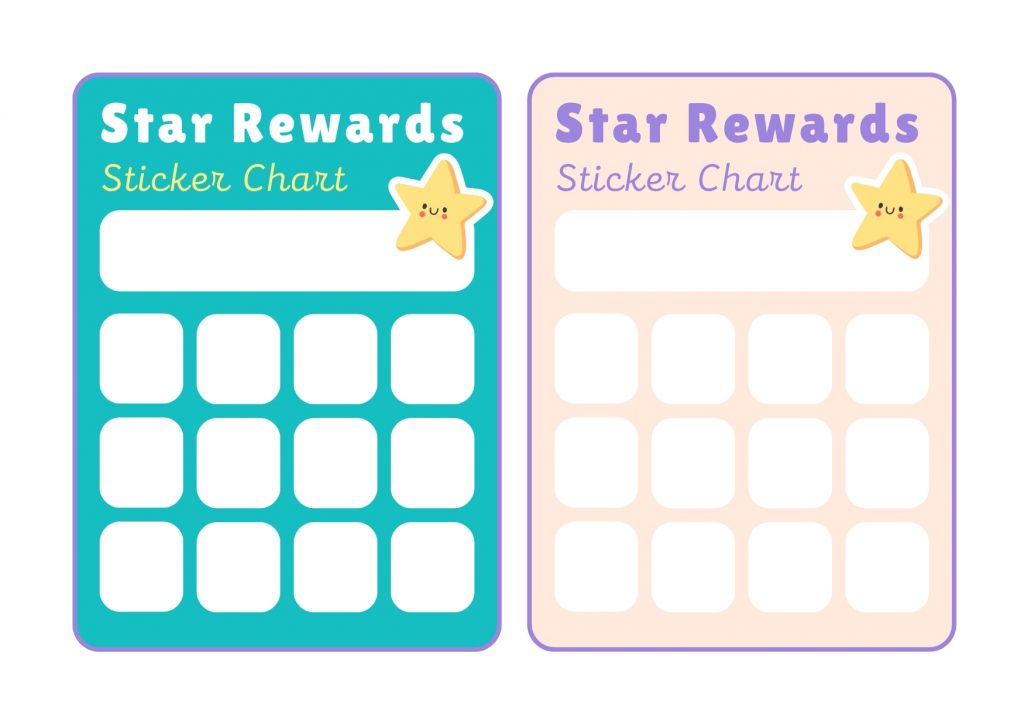 reward chart for kids printable
