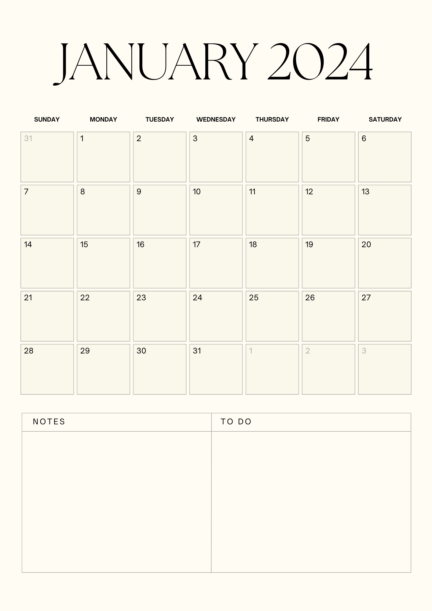 free printable calendar 2024