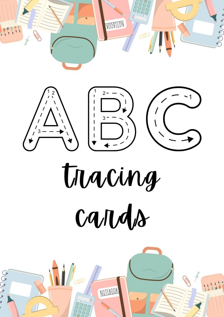 ABC Tracing Cards