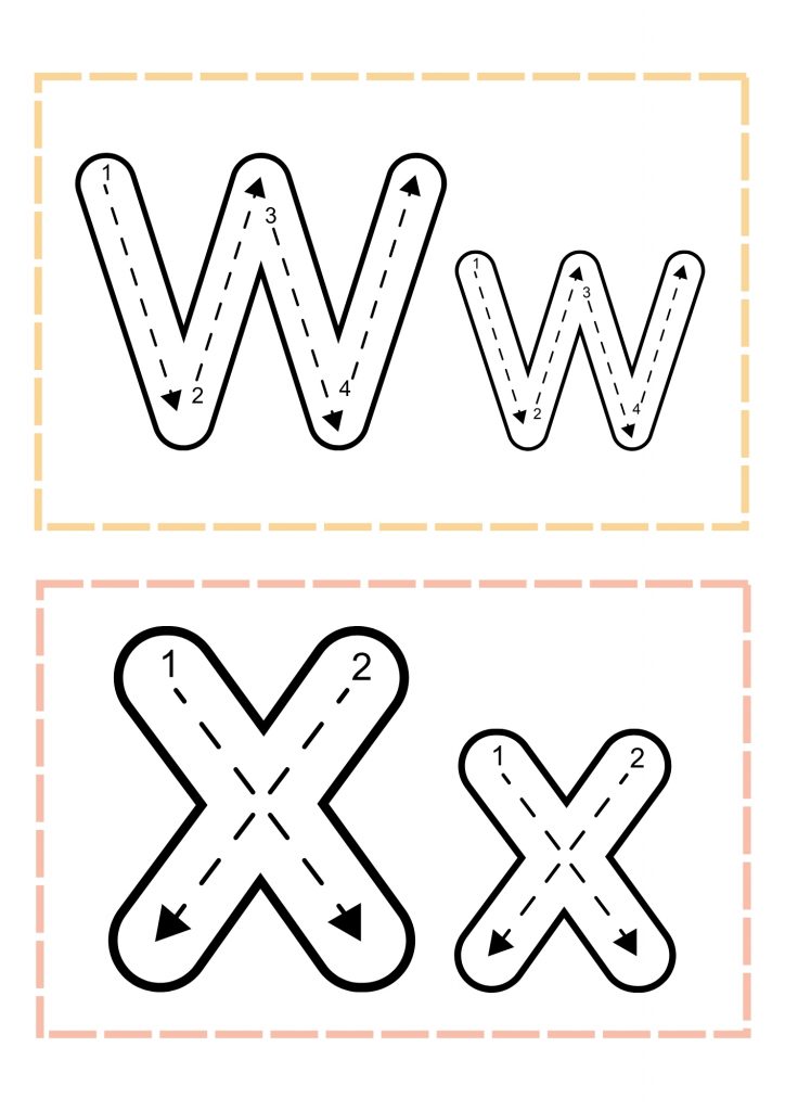 Alphabet Tracing Worksheets