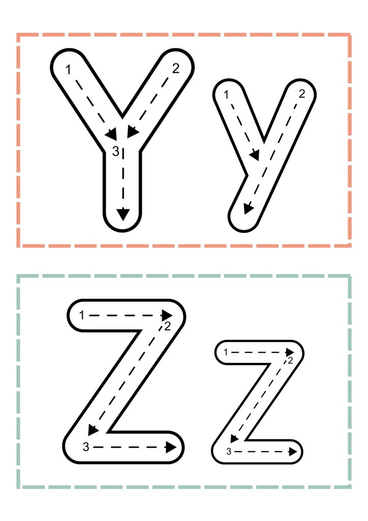 Alphabet Tracing Worksheets