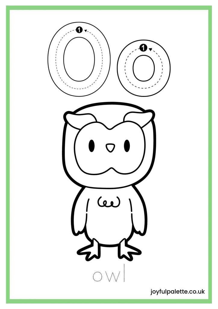 O is for Owl
