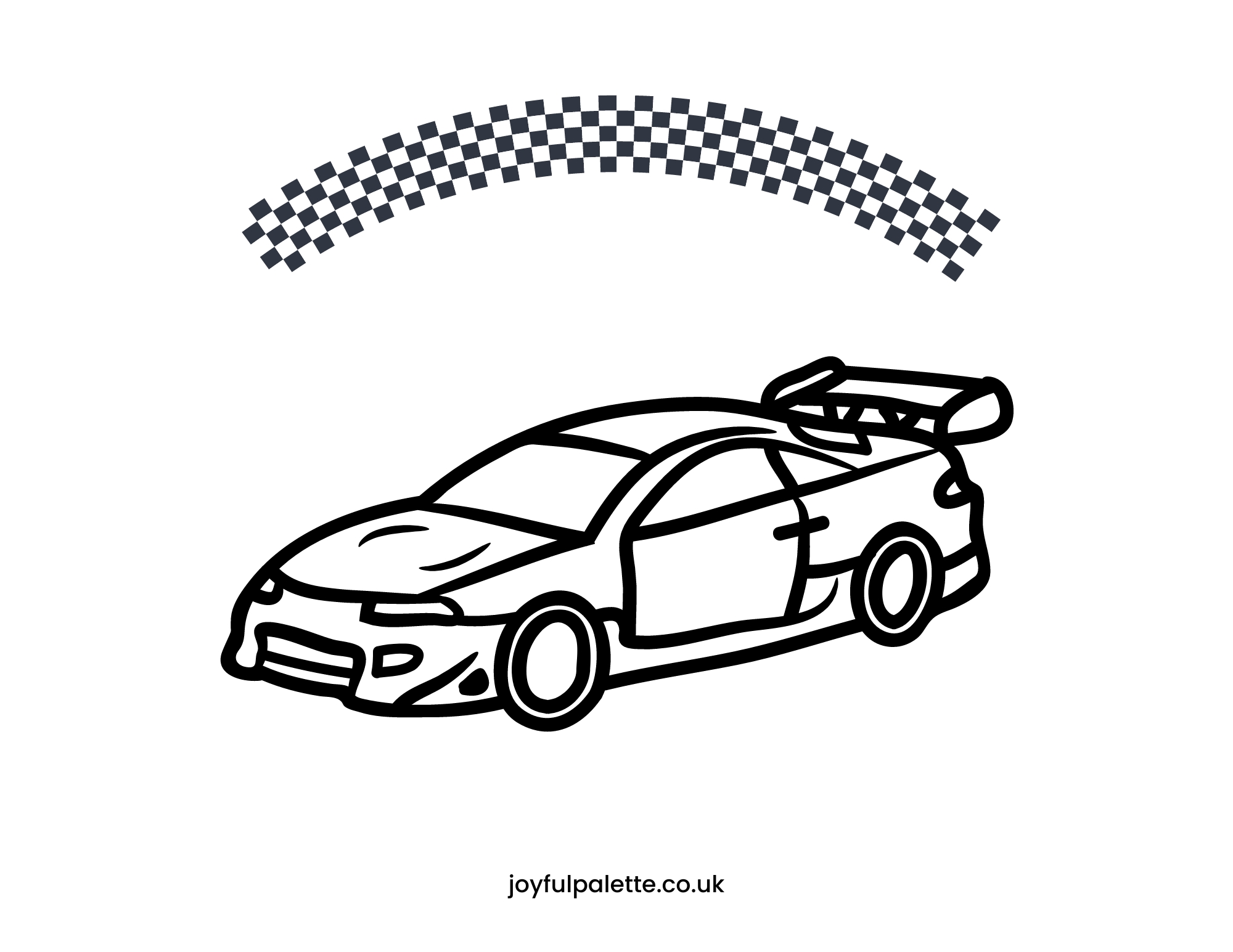 Fast and Furious Cars Coloring Page