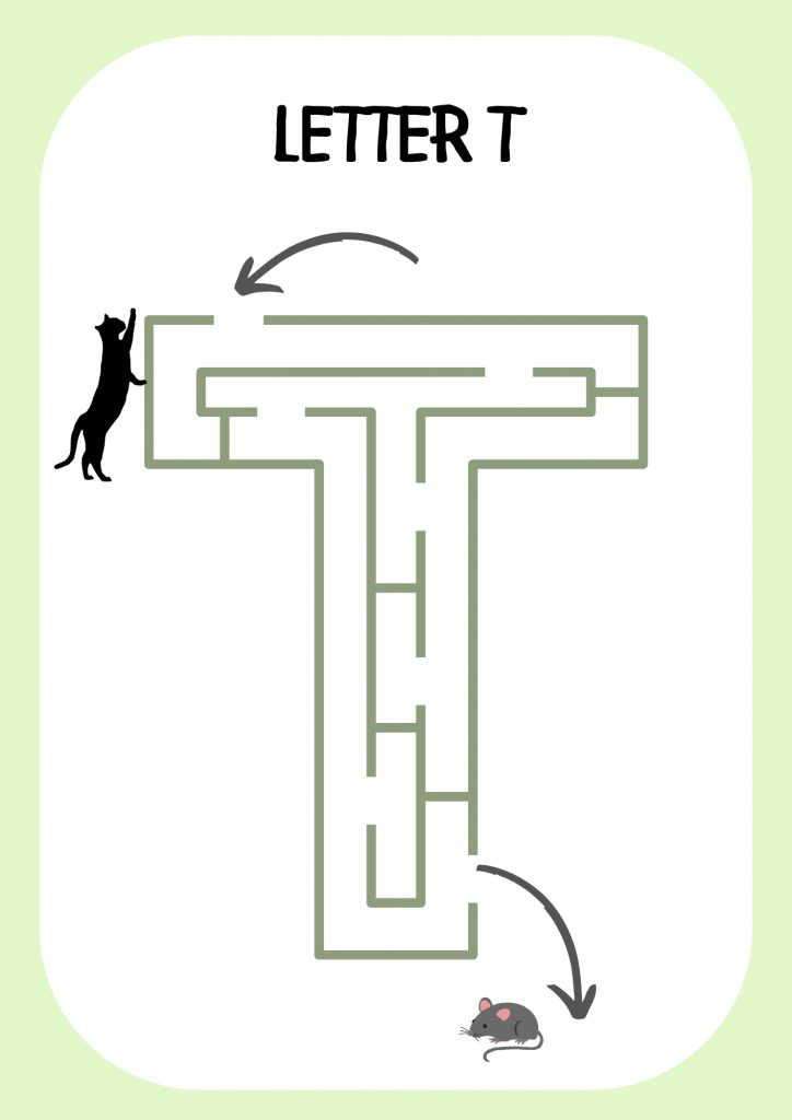 Free Printable Letter T