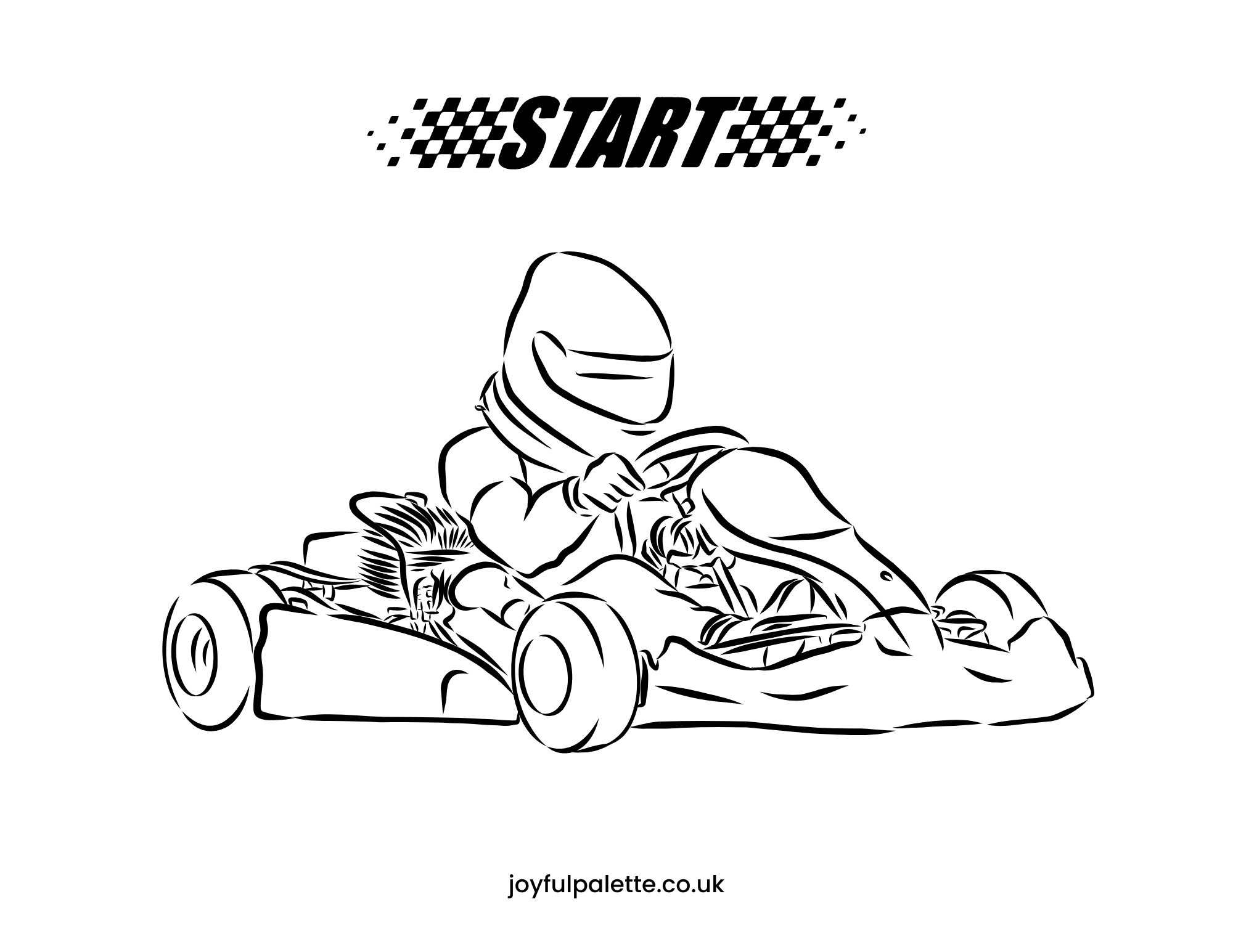 Hot Wheels Race Car Coloring Page