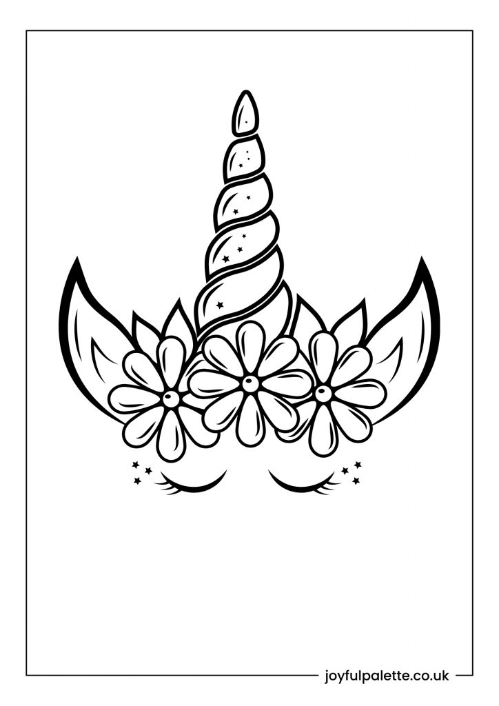 unicorn coloring pages printable free