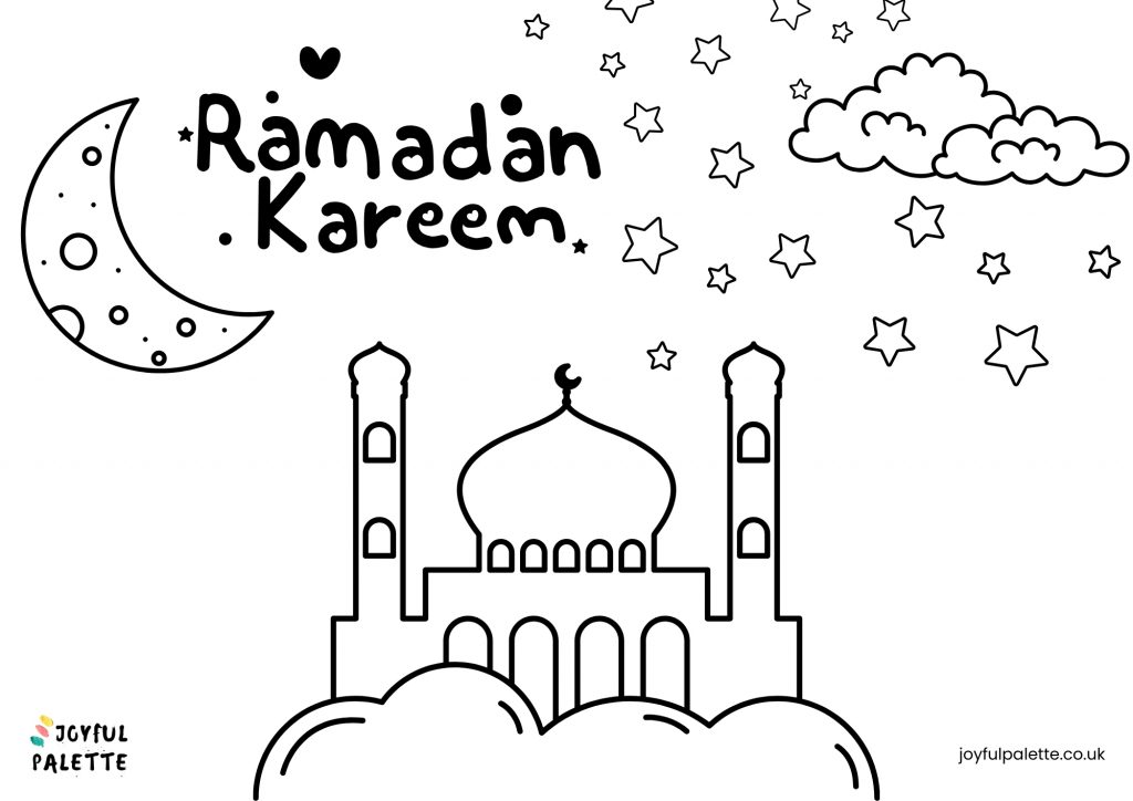 ramadan coloring