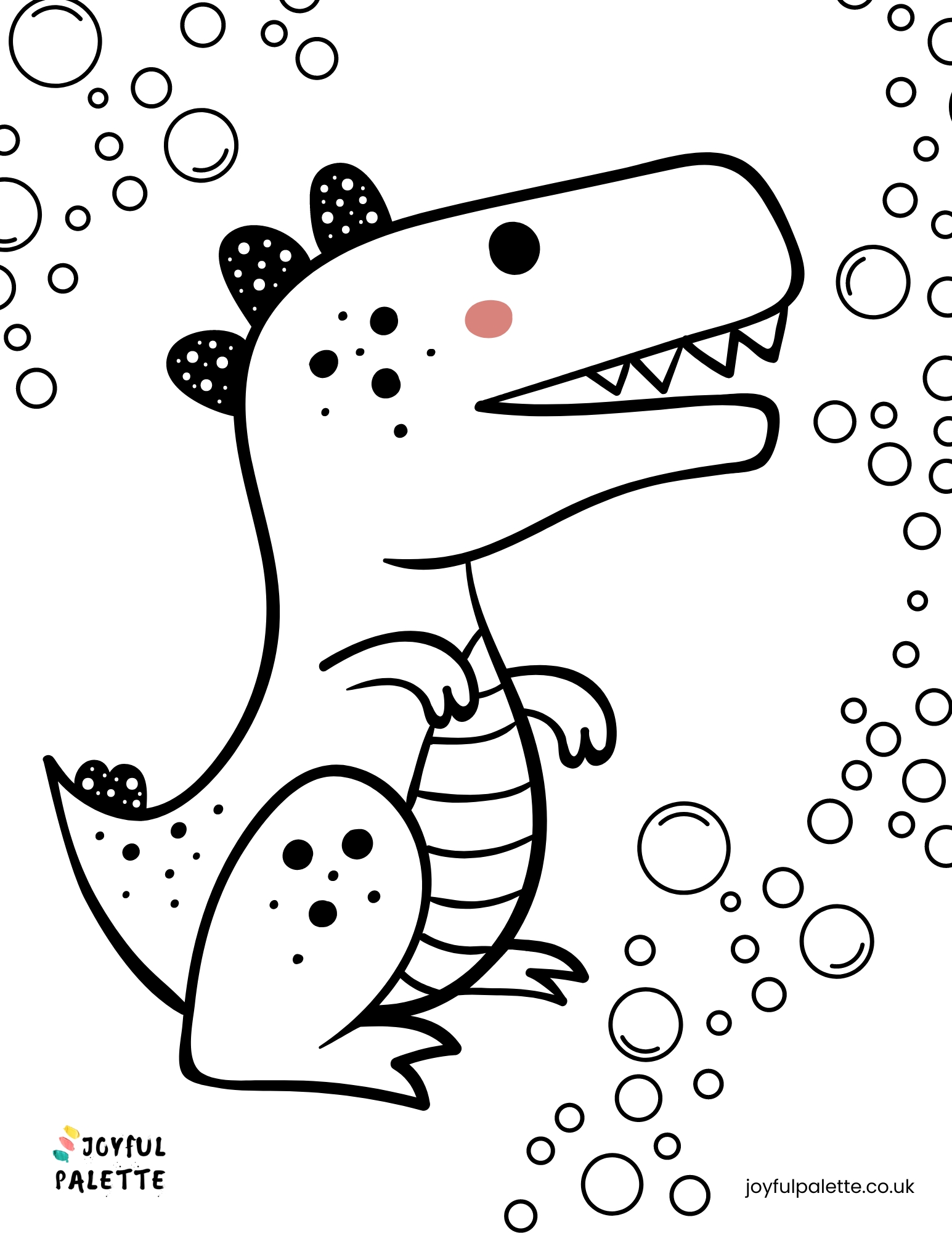 dinosaur coloring sheet