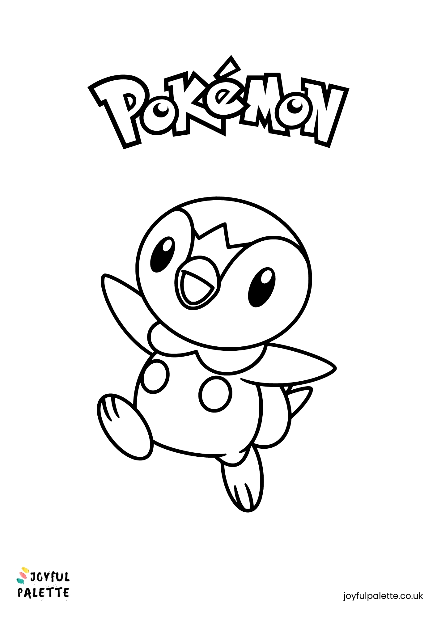 Piplup Coloring Pages