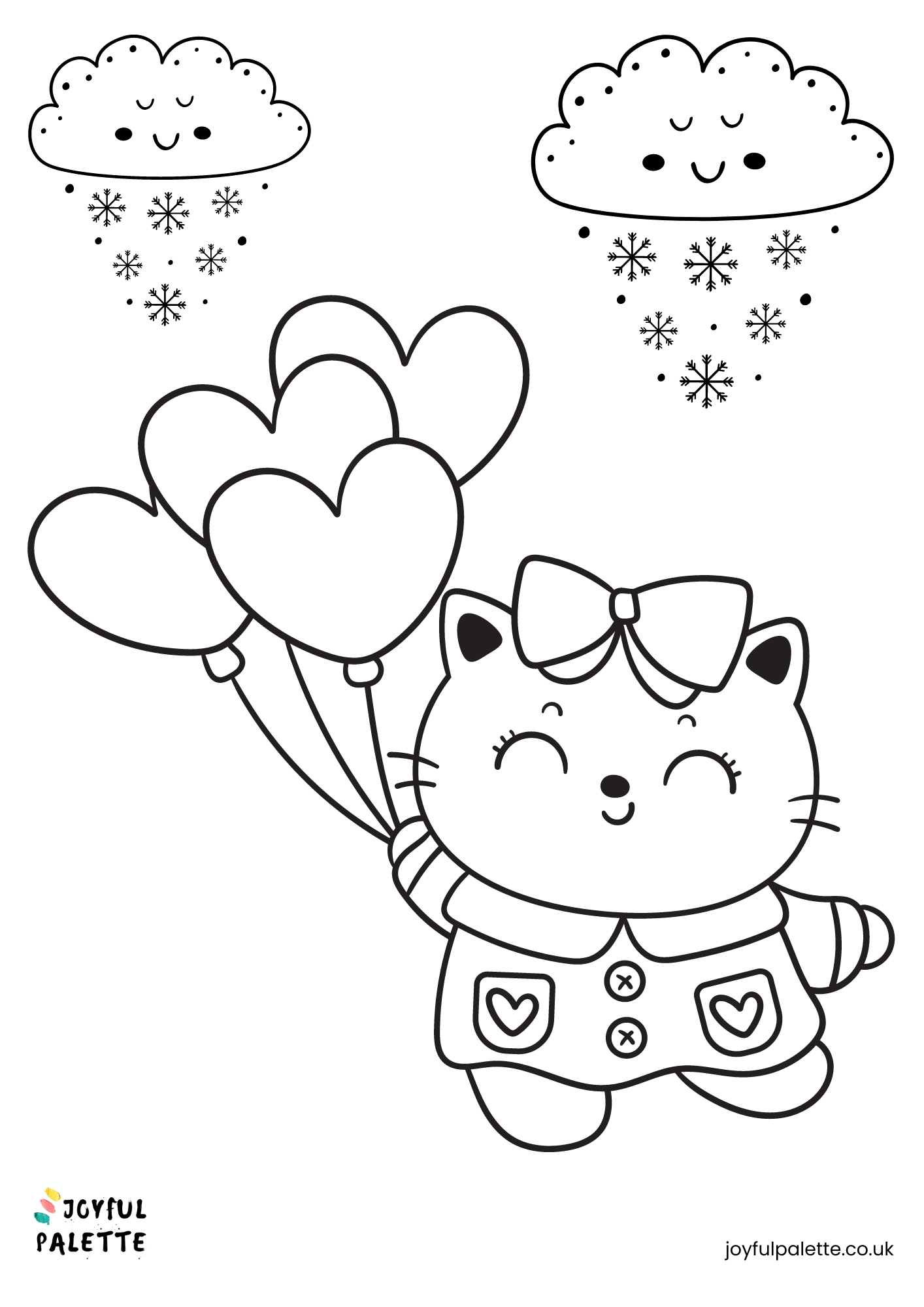 super cute coloring page