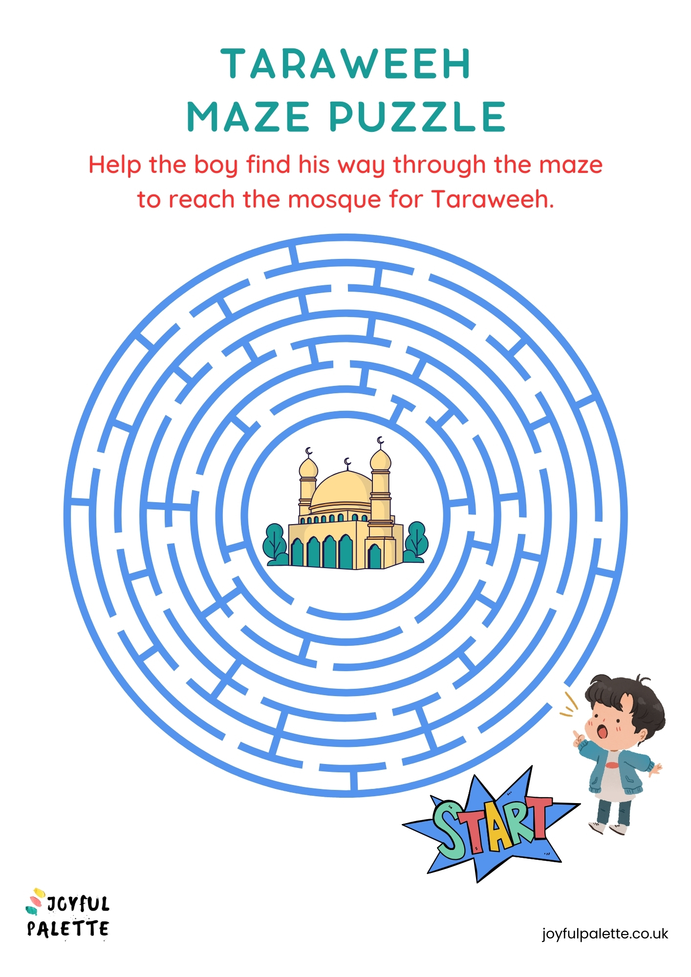 taraweeh maze puzzle