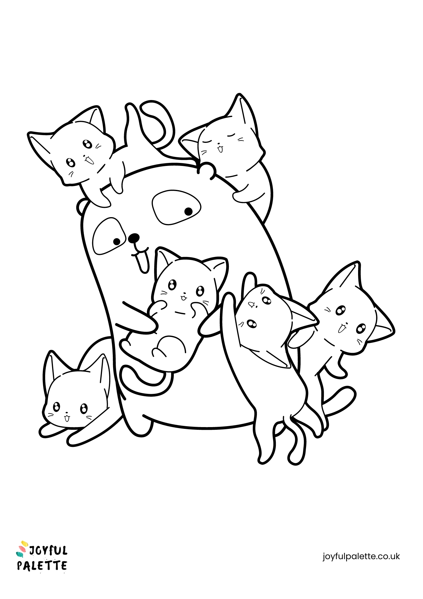 Coloring Pages with Cats